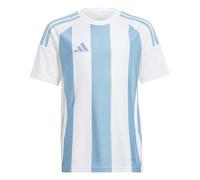 adidas Unisex - Bambini e Ragazzi Striped 24 Jersey Kids, Team Light Blue/White/White, 9-10 Years