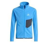 adidas Unisex - Bambini e Ragazzi Terrex Kids Multi Full-Zip Fleece, Ray Blue, 5-6 Years