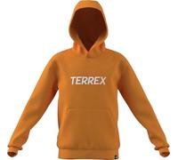 adidas Unisex - Bambini e Ragazzi Terrex Kids Multi Logo Hoodie, Pure Tangerine, 13-14 Years