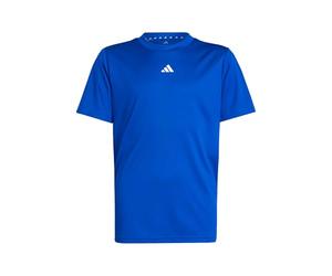adidas Unisex - Bambini e Ragazzi Train Essentials Logo Regular Fit T-Shirt Junior, Royal Blue/White, 15-16 Years