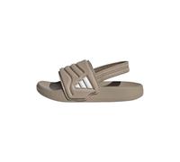 adidas Unisex bebé Adilette Estrap 2.0 Slides Infants Sandal, trace khaki/ftwr white/trace khaki, 24 EU