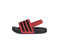 adidas Unisex bebé ADILETTE ESTRAP SLIDES INFANTS, bright red/core black/core black, 23 EU