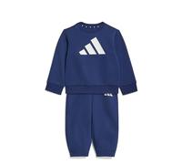 adidas Unisex bebé Big Logo Essentials Jogger Track_Suit, dark blue/white, 9-12 Months