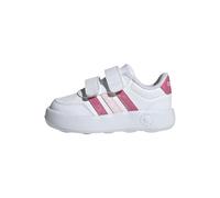 adidas Unisex bebé BREAKNET 3.0 Shoes Infants, FTWR White/Pink Fusion/Clear Pink, 19 EU
