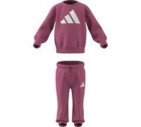 adidas Unisex bebé Essentials Big Logojogger Track Suit, pink fusion/white, 2-3 Years