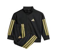 adidas Unisex bebé Essentials Climacool Track Suit, Black/Gold Metallic, 12-18 Months
