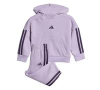 adidas Unisex bebé ESSENTIALS HOODED JOGGER, Powder Plum/Aurora Plum, 3-4 Years