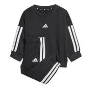 adidas Unisex bebé Essentials Jogger Track Suit, black/white, 12-18 Months