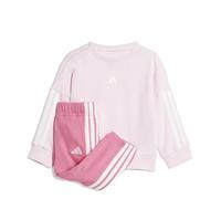 adidas Unisex bebé Essentials Jogger Track Suit, Clear Pink/White/White, 3-6 Months
