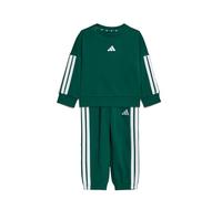 adidas Unisex bebé Essentials Jogger Track_Suit, collegiate green/white, 18-24 Months