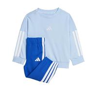 adidas Unisex bebé Essentials Jogger Track Suit, glow blue/white, 6-9 Months
