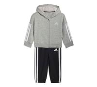 adidas Unisex bebé Essentials Jogger Track Suit, medium grey heather/white, 18-24 Months