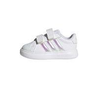 adidas Unisex bebé Grand Court 3.0 Bubble Infants Shoes, FTWR White/Iridescent/Almost Pink, 19 EU