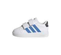 adidas Unisex bebé Grand Court 3.0 Shoes Infants, FTWR White/Lucid Ray Blue/Aurora Onix, 27 EU