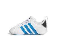 adidas Unisex bebé Grand Court Crib Shoes, FTWR White/Lucid Ray Blue/Aurora Onix, 19 EU