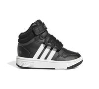 adidas Unisex bebé Hoops Mid Shoes, Core Black / Cloud White / Grey Six, 22 EU