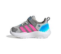 Zapatillas adidas lightorama rnr el infantil griuno/rosa/aglú 23
