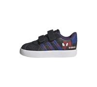 adidas Unisex bebé Marvel Spider-Man VL Court 3.0 Infants Shoes, Core Black/Team Royal Blue/Violet, 22 EU