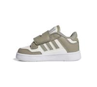 adidas Unisex bebé Rapid Court Infant Shoes, Silver Pebble/Cloud White/FTWR White, 20 EU