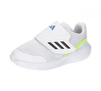 adidas Unisex bebé RunFalcon 3.0 Hook-and-Loop Shoes, Cloud white/core black/bright royal, 19 EU