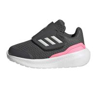 Adidas Unisex bebé RunFalcon 3.0 Hook-and-Loop Shoes, Grey Six/Crystal White/Beam Pink, 22 EU