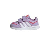 adidas Unisex bebé TENSAUR Switch Shoes Infants, Powder Plum/FTWR White/Lucid Red, 19 EU
