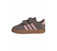 adidas Unisex bebé VL Court 3.0 Infants Shoes, Earth strata/Semi Frozen Turbo/Amber Gum, 25 1/2 EU