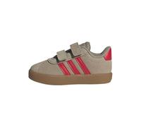 adidas Unisex bebé VL Court 3.0 Shoes Infants, Blanch Cargo/Pure Ruby/Gold Met., 23 EU
