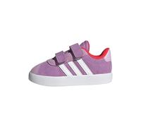 Adidas Unisex bebé VL Court 3.0 Shoes Infants, Preloved Purple/Cloud White/Lucid Red, 23 EU