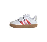adidas Unisex bebé VL Court Shoes, FTWR White/Bright Red/Bliss Pink, 24 EU