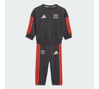adidas Unisex - Bimbi 0-24 AUDI FORMULA ONE TEAM DNA BABY JOGGER LONG SLEEVE, utility black, 2-3 Years