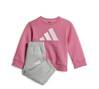 adidas Unisex - Bimbi 0-24 BIG LOGO ESSENTIALS JOGGER, pink fusion/clear pink/white, 18-24 Months