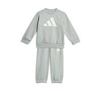 adidas Unisex - Bimbi 0-24 BIG LOGO ESSENTIALS JOGGER, Wonder Sage/white, 2-3 Years