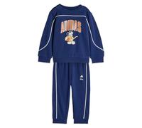 Chándal adidas dy mm jog infantil azul oscuro/blanco 3 - 6 MESES