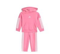 adidas Unisex - Bimbi 0-24 ESSENTIALS HOODED JOGGER, pink fusion/white, 12-18 Months