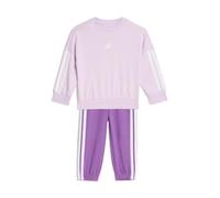 adidas Unisex - Bimbi 0-24 ESSENTIALS JOGGER, ice lavender/white, 9-12 Months