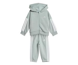 adidas Unisex - Bimbi 0-24 ESSENTIALS JOGGER, Wonder Sage/white, 6-9 Months