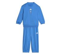 adidas Unisex - Bimbi 0-24 TIRO_NSTER JOGGER SET, ray blue/white, 9-12 Months