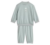 adidas Unisex - Bimbi 0-24 TIRO_NSTER JOGGER SET, Wonder Sage/white, 2-3 Years