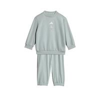 adidas Unisex - Bimbi 0-24 TIRO_NSTER JOGGER SET, Wonder Sage/white, 2-3 Years