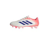 adidas Unisex Bota Copa Pure 3 Club césped Natural seco/Multisuperficie, Off White/Lucid Blue/Signal Coral, 42 2/3