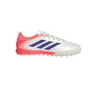 adidas Unisex Bota Copa Pure 3 League para moqueta, Off White/Lucid Blue/Signal Coral, 42