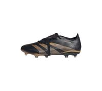 adidas Unisex Bota de fútbol Predator League Bellingham césped Natural seco, Core Black/Gold Metallic/Core Black, 45 1/3