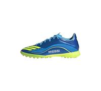 adidas Unisex Bota F50 Messi League moqueta, Royal Blue/Solar Yellow/Semi Blue Burst