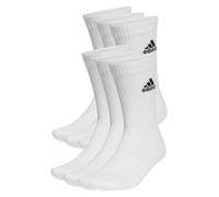 Adidas Unisex Calcetines, 6er Paquete - Sportswear Crew, Logo, Acolchado, Liso