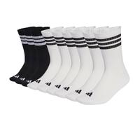 Adidas Unisex Calcetines, 9er Paquete - 3-Stripes Amortiguado Sportswear Crew L