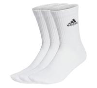 adidas Unisex Calcetines clásicos Cushioned, White/Black, 43-45