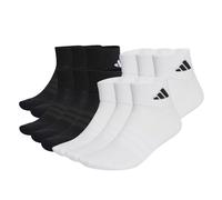 Adidas Unisex Calcetines de Cuarto,12er Pack - Amortiguado Essentials Tobillo