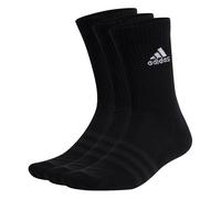 Adidas Unisex Calcetines, Paquete De 3 - Con Almohadilla, Crew, Logo, Sólido ...
