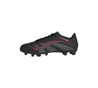 adidas Unisex Club Firm Ground/Multi Ground Football Boots, Core Black/Grey Four/Lucid Red, 42 2/3 EU